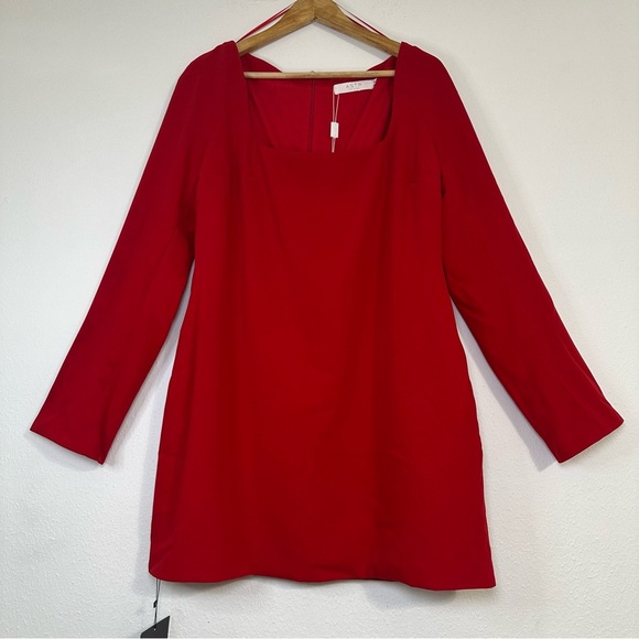ASTR The Label Calanthe  Long Sleeve Minidress Cocktail In Red - Picture 2 of 16